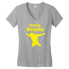 battle royale skydiving fortnite Women's V-Neck T-Shirt
