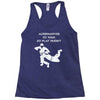 alternatives to war play rugby Racerback Tank