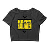happy halloween (2) Crop Top