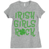irish girls rock Ladies Fitted T-Shirt