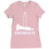 CheckMate, Chess Pawn,Chess Lover Ladies Fitted T-Shirt