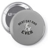 best cat dad ever Pin-back button