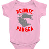 reunite pangea Baby Onesie