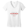 failed psych evaluation Women's V-Neck T-Shirt
