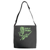 zombie bro (2) Adjustable Strap Totes