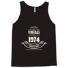 premium vintage 1974 classic perfectly aged limited edition Tank Top