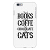 read books drink coffee eat chocolate pet cats iPhone 6 Plus/6s Plus Case
