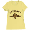 My Heart (a230) Ladies Fitted T-Shirt