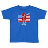 bacon american flag dab Toddler T-shirt