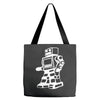 robot funny Tote Bags