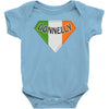 donnelly irish superhero Baby Onesie
