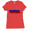 daddy drinks because i cry Ladies Fitted T-Shirt