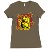 maneki neko Ladies Fitted T-Shirt
