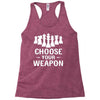 Chess Choose Your Weapon Racerback Tank