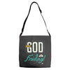 Thank GOD it's Friday Adjustable Strap Totes