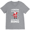 i know when those sleigh bells ring V-Neck Tee