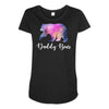 Daddy Bear Maternity Scoop Neck T-shirt