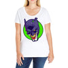 bat joke Ladies Curvy T-Shirt