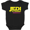 Jedi Master - Jedi in Training Family Matching Baby Bodysuit
