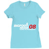 bigfoot nessie 08 Ladies Fitted T-Shirt