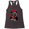 angry panda Racerback Tank