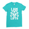 i am the one who lifts Ladies Fitted T-Shirt