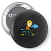 part time job   aquarium Pin-back button