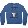 RIGHT MEOW BEER CAT Crewneck Sweatshirt