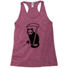 grim kitty Racerback Tank