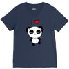 i love panda V-Neck Tee