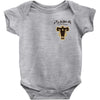 black clover pocket Baby Bodysuit