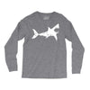shark 'bite me' Long Sleeve Shirts