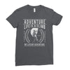 life is a climb Ladies Fitted T-Shirt