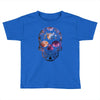 Colorful Skull Toddler T-shirt