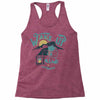 wake up and drink a coffee Racerback Tank