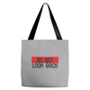 do not look honey back Tote Bags