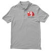 lung cancer awaneress Polo Shirt