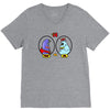 eggplant wizard and king hippo V-Neck Tee