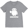 big hero V-Neck Tee