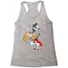 revenge of the damsels Racerback Tank