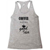 coffee is always a good idea (2) Racerback Tank