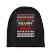 santa only comes once a year grampy is always here to cheer Baby Beanies