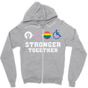 Stronger Together Zipper Hoodie