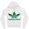 addicted ~ mens funny Zipper Hoodie