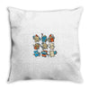 school friends Throw Pillow