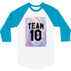Holographic Team 10 3/4 Sleeve Shirt
