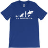 poker ~ fish to shark evolution ~ mens funny poker T-Shirt