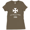 not really here tumblr gift present 1880 Ladies Fitted T-Shirt