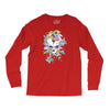 flying rainbow skull island Long Sleeve Shirts