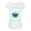 no cookies for santa Maternity Scoop Neck T-shirt